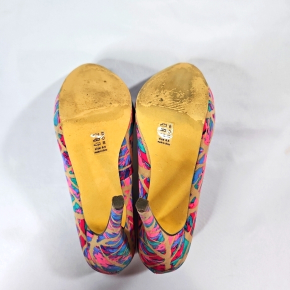 Michael Antonio Multicolor Pumps Size 8.5 - Picture 8 of 9